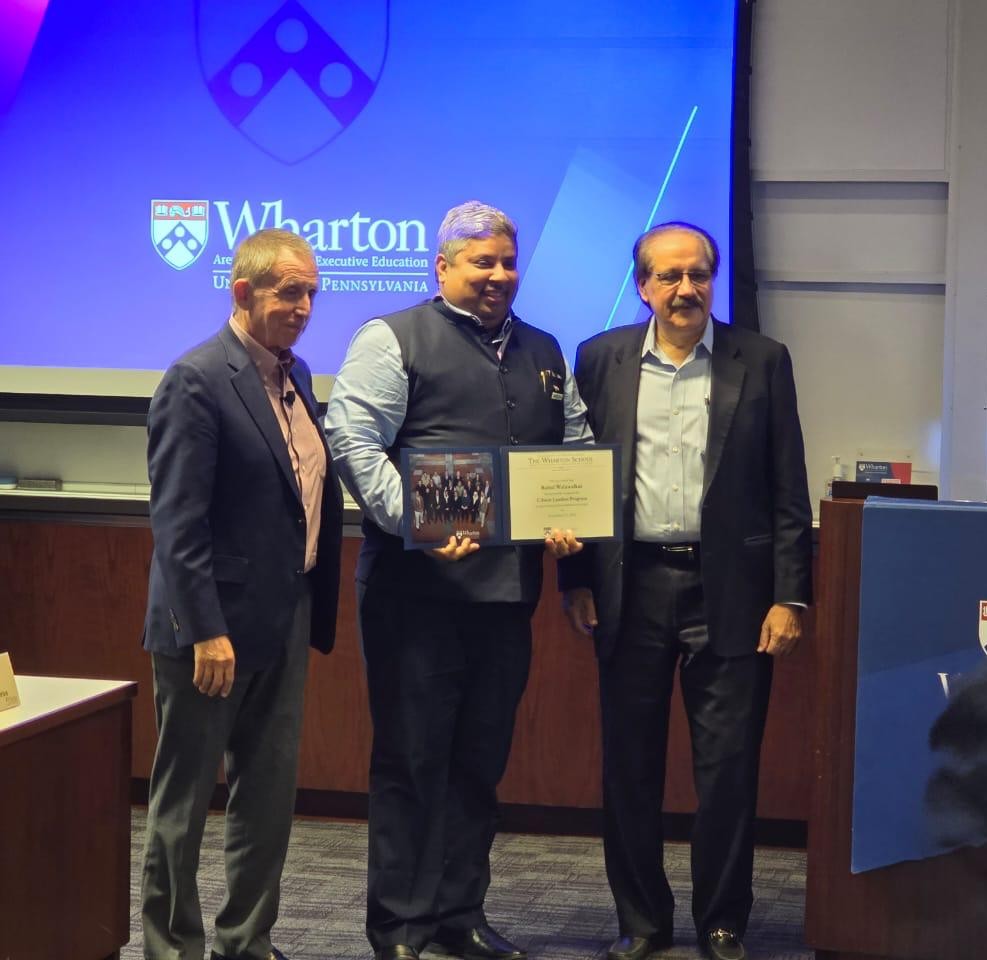 Dr. Rahul Walawalkar at Wharton